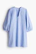 Linen-blend Dress